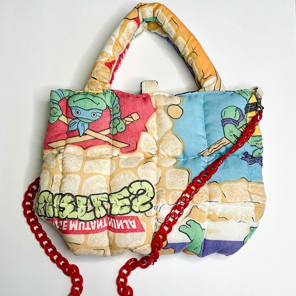 Ninja Turtle Mid-Size Puffer Bag